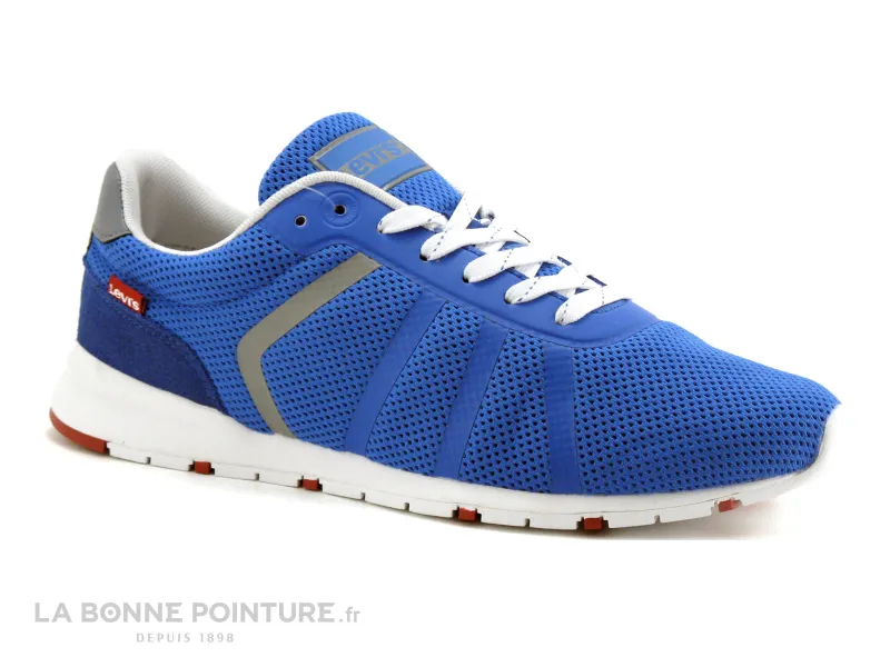 Achat chaussures Levi's Homme Basket, vente Levis ALMAYER Lite - Royal blue 227799 - Sneakers Homme