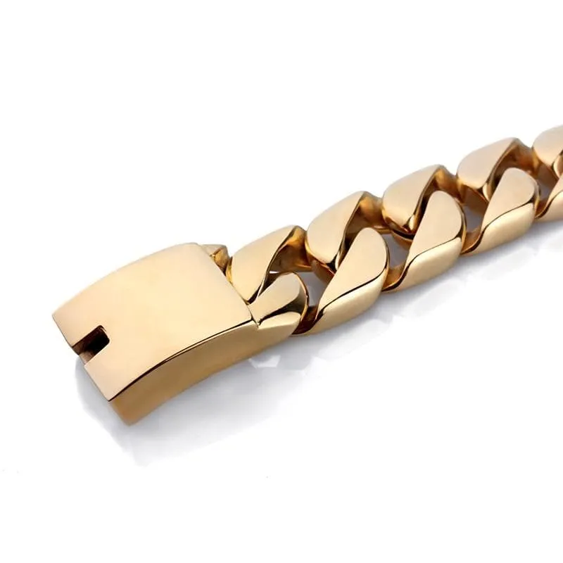Bracelet Doré Homme - Golden Style
