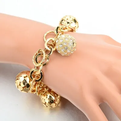 Bracelet femme Chaine Cristal Ball