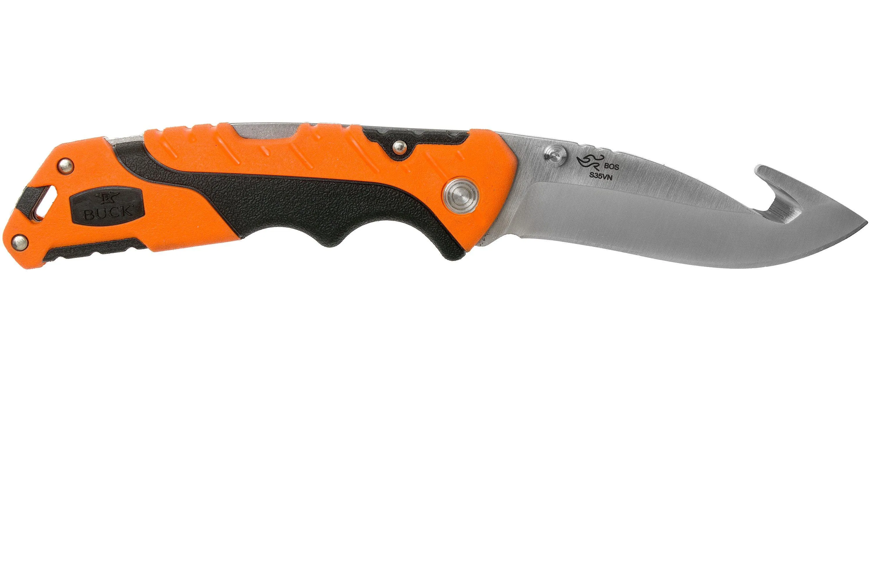  Buck Folding Pursuit Pro Guthook Large 660ORG Orange couteau de chasse