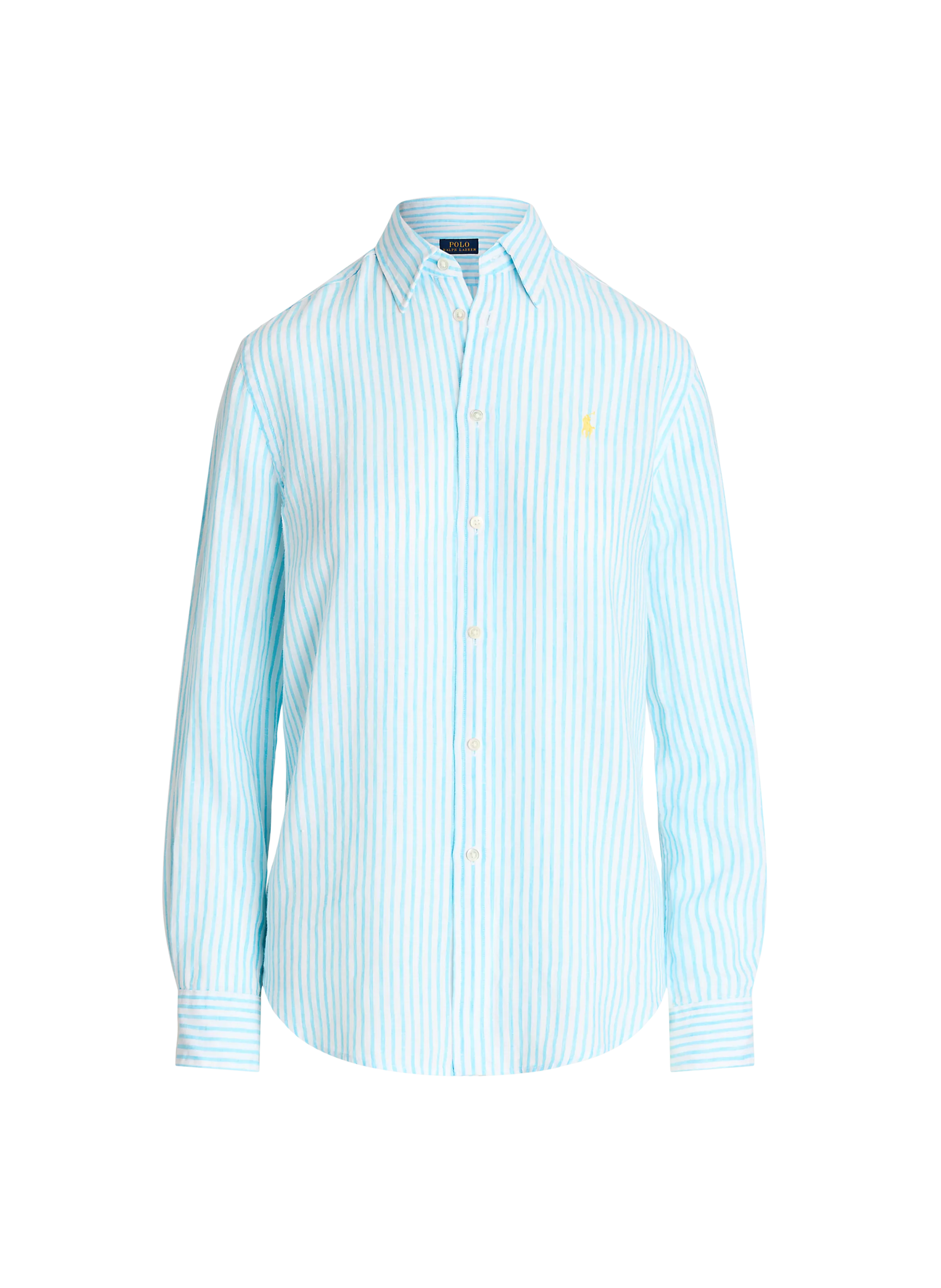 CHEMISE RAYéE EN LIN - POLO RALPH LAUREN pour FEMME | Printemps