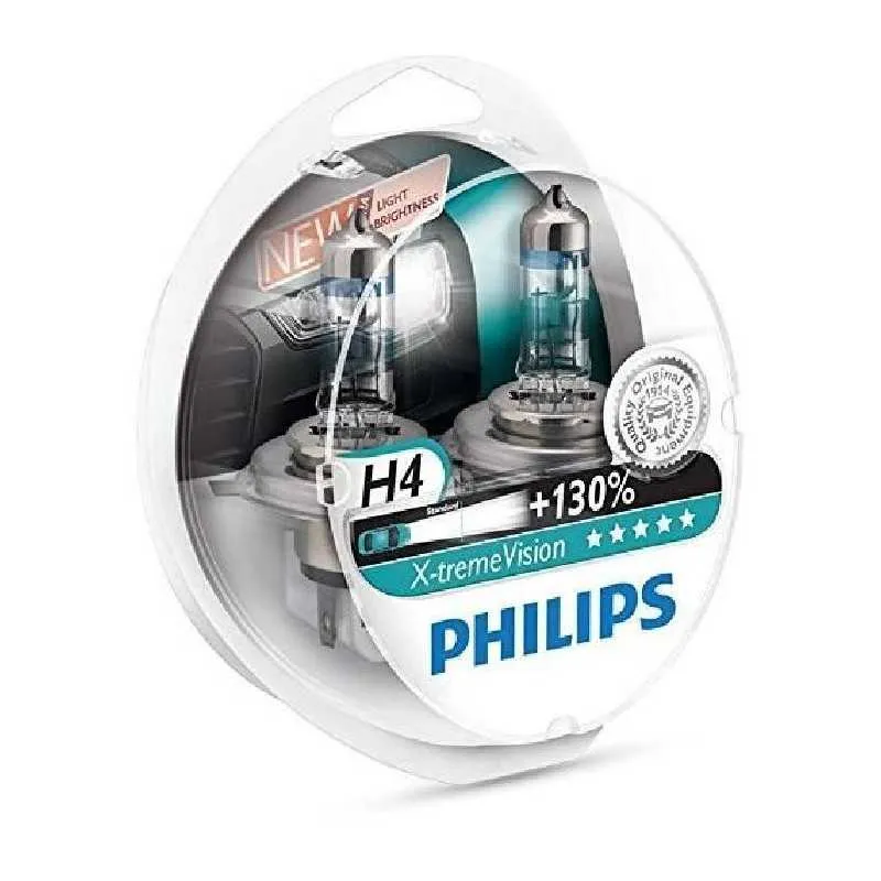 Coffret de 2 ampoules H4 55w