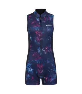 Combinaison de plongée shorty femme bleu marine Mountain Warehouse