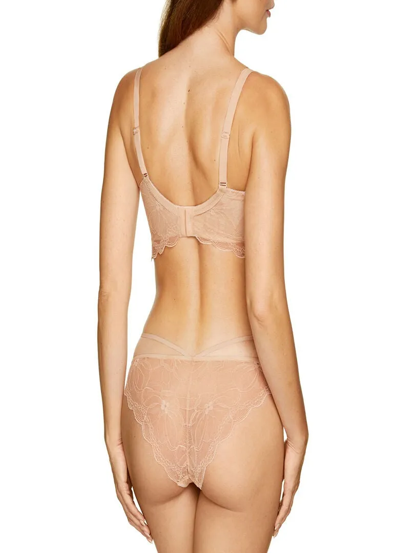 Culotte en dentelle glamour Charlize - Beige