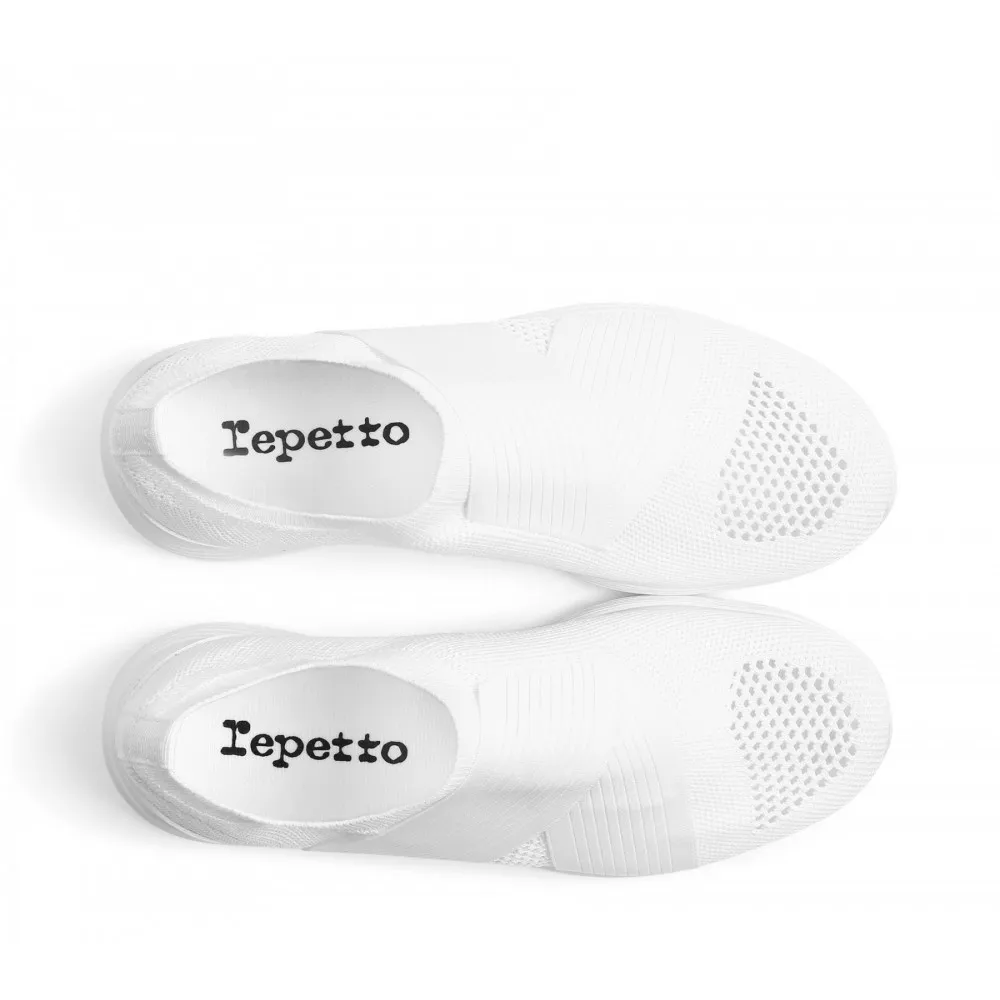 Dance sneakers Blanches REPETTO V072R - FAME LA MAISON DE LA DANSE