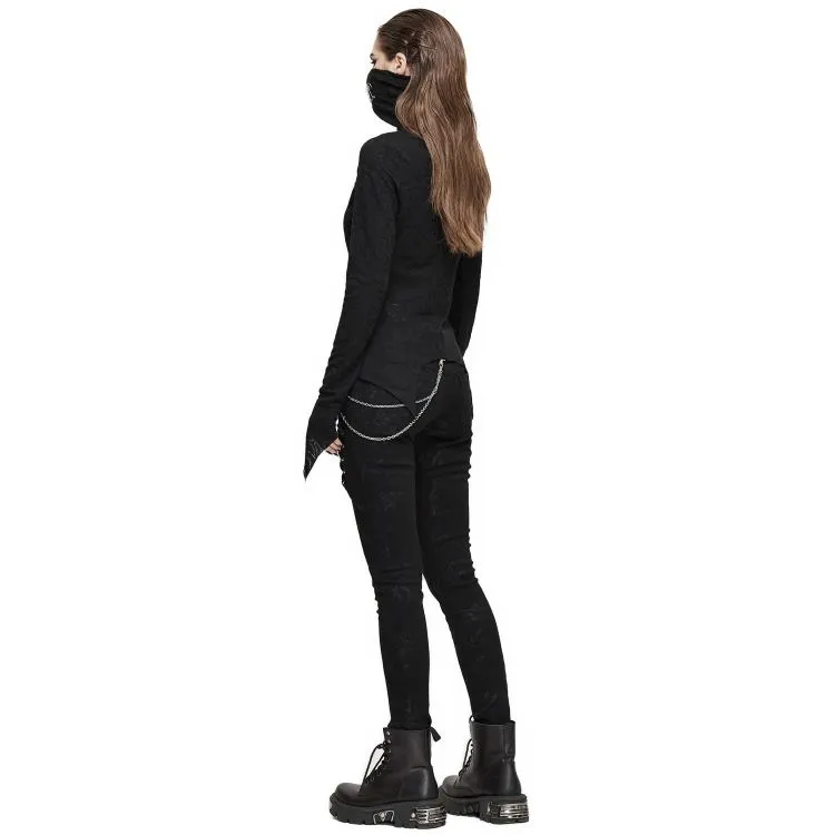 Haut Manches Longues 'Dark Turtleneck' Noir