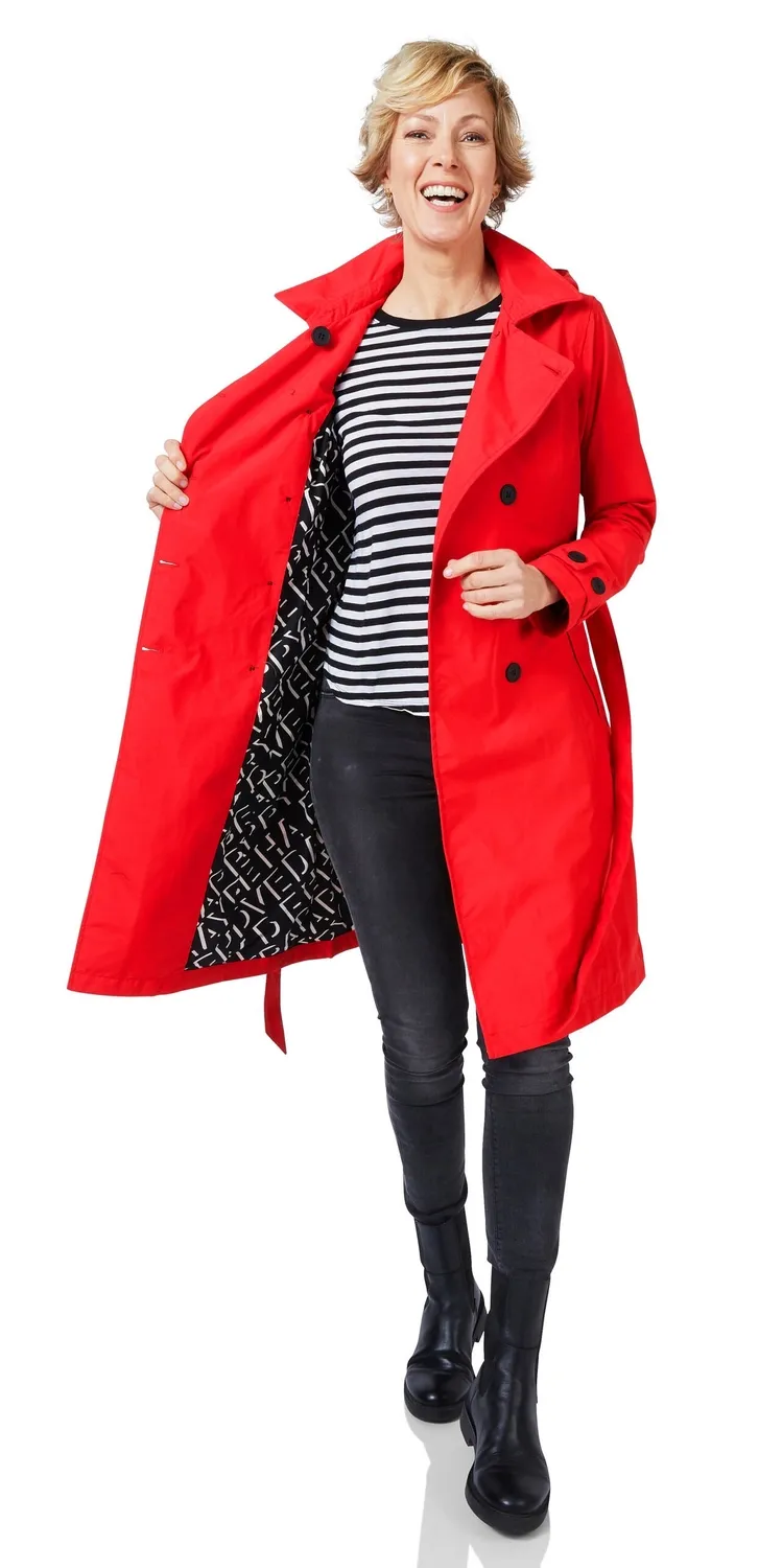 Impermeable Happy Rainy Days Geneve Rouge