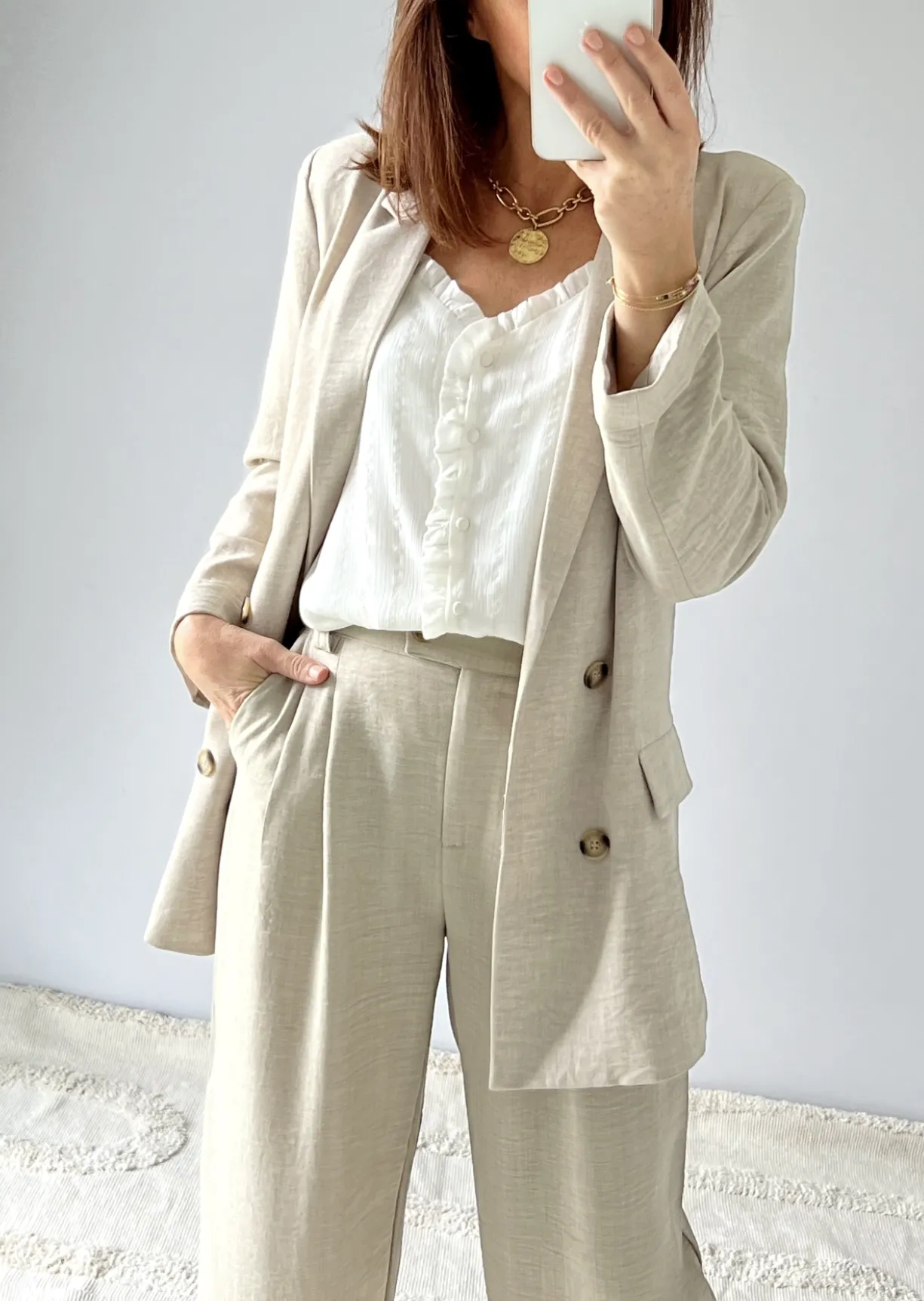 La veste Elouan beige