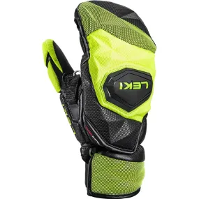 LEKI WCR Venom SL 3D MITT Gants Black-Ice Lemon 10.0