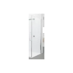 Novellini  young 2 fg 117 dimension extensible de  117-119cm verre trempe transparent  profilé chrome: Y2FG117-1K