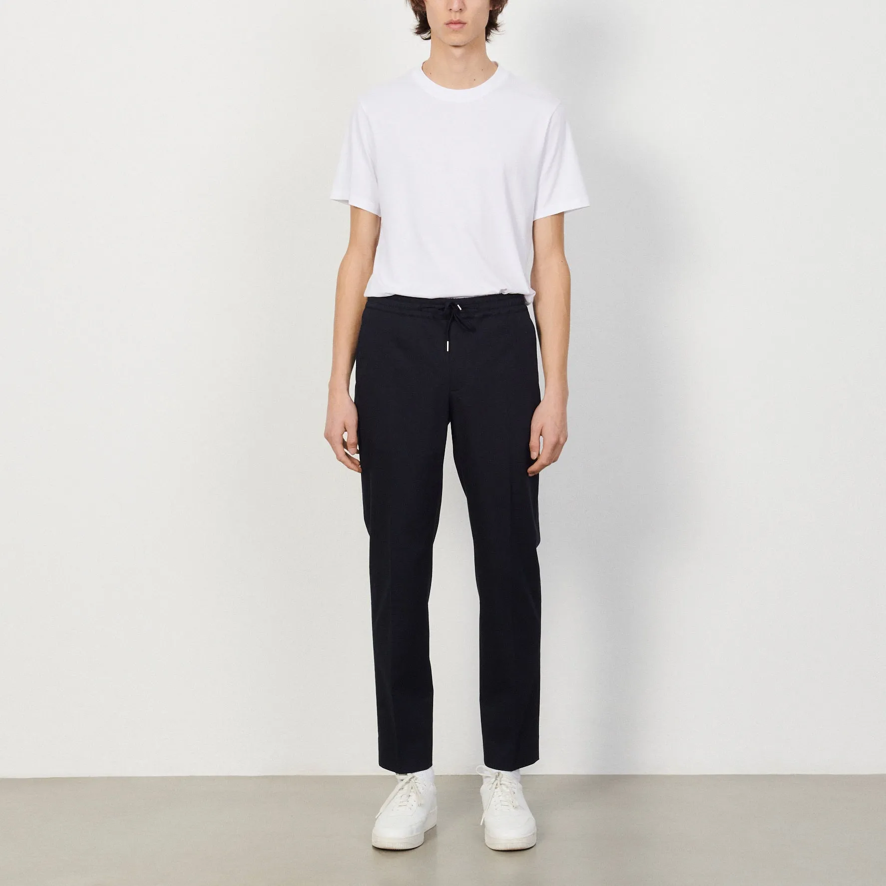 Pantalon à la ceinture élastique