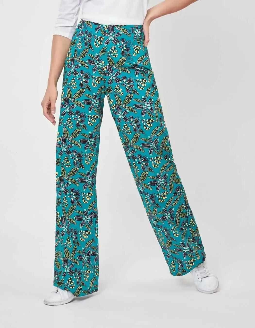 Pantalon évasé La Fiancée, Asline