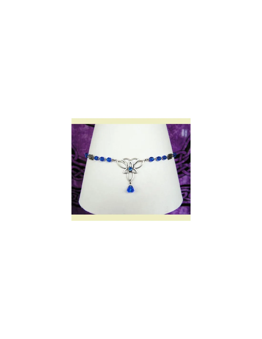 Pendentif avec perles de cristal ⚔️ Boutique Épées