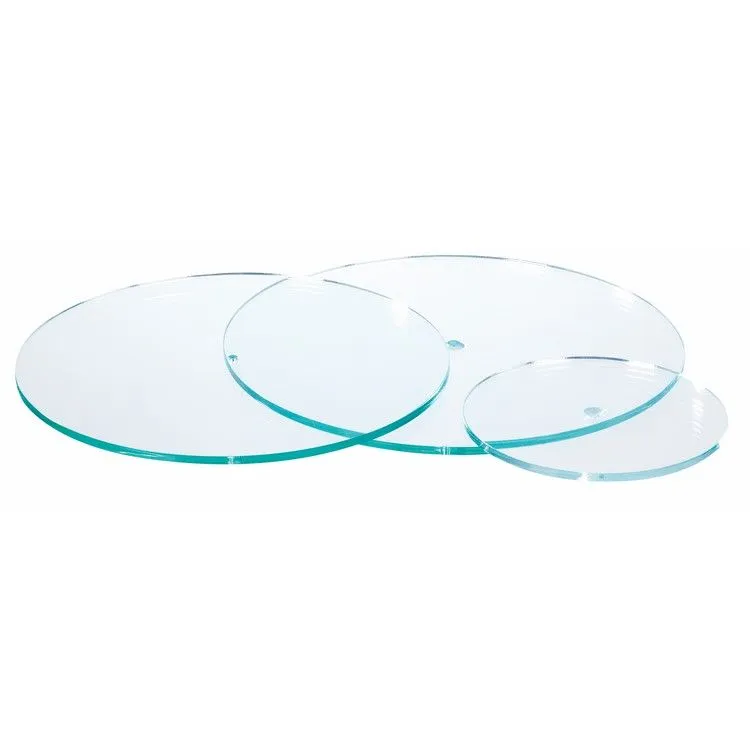 Plateau cristal ø 32 cm 10 mm