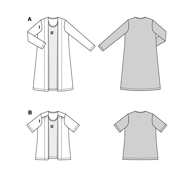 Plus-Size Robe / Chemisier 5818 | Burda | 44-54