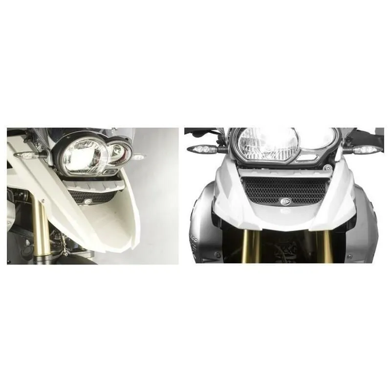 Protection de radiateur (huile) R&G Racing noir Ducati Streetfighter/S / BMW R1200GS/Adventure