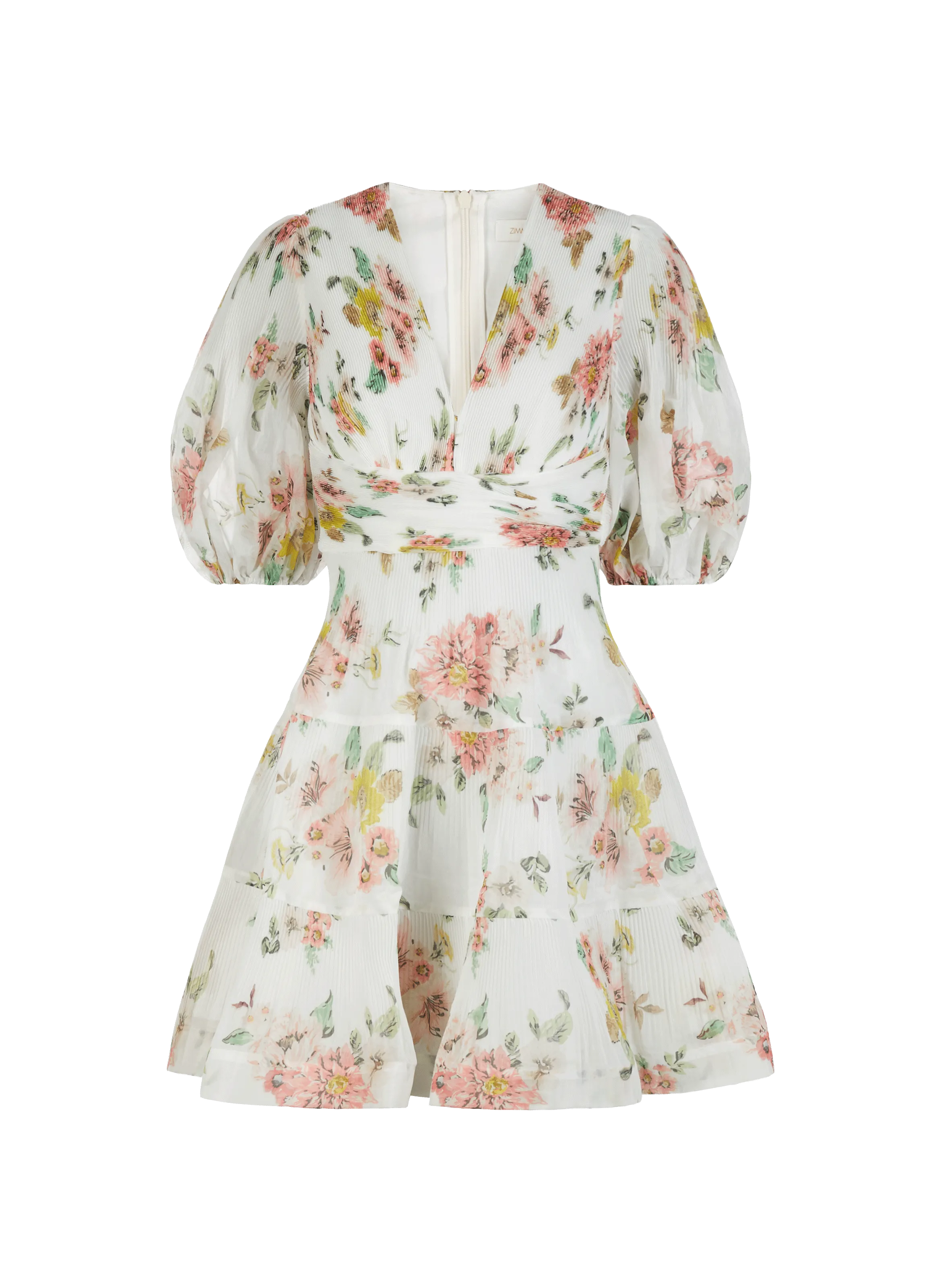ROBE COURTE PLISSéE - ZIMMERMANN pour FEMME | Printemps