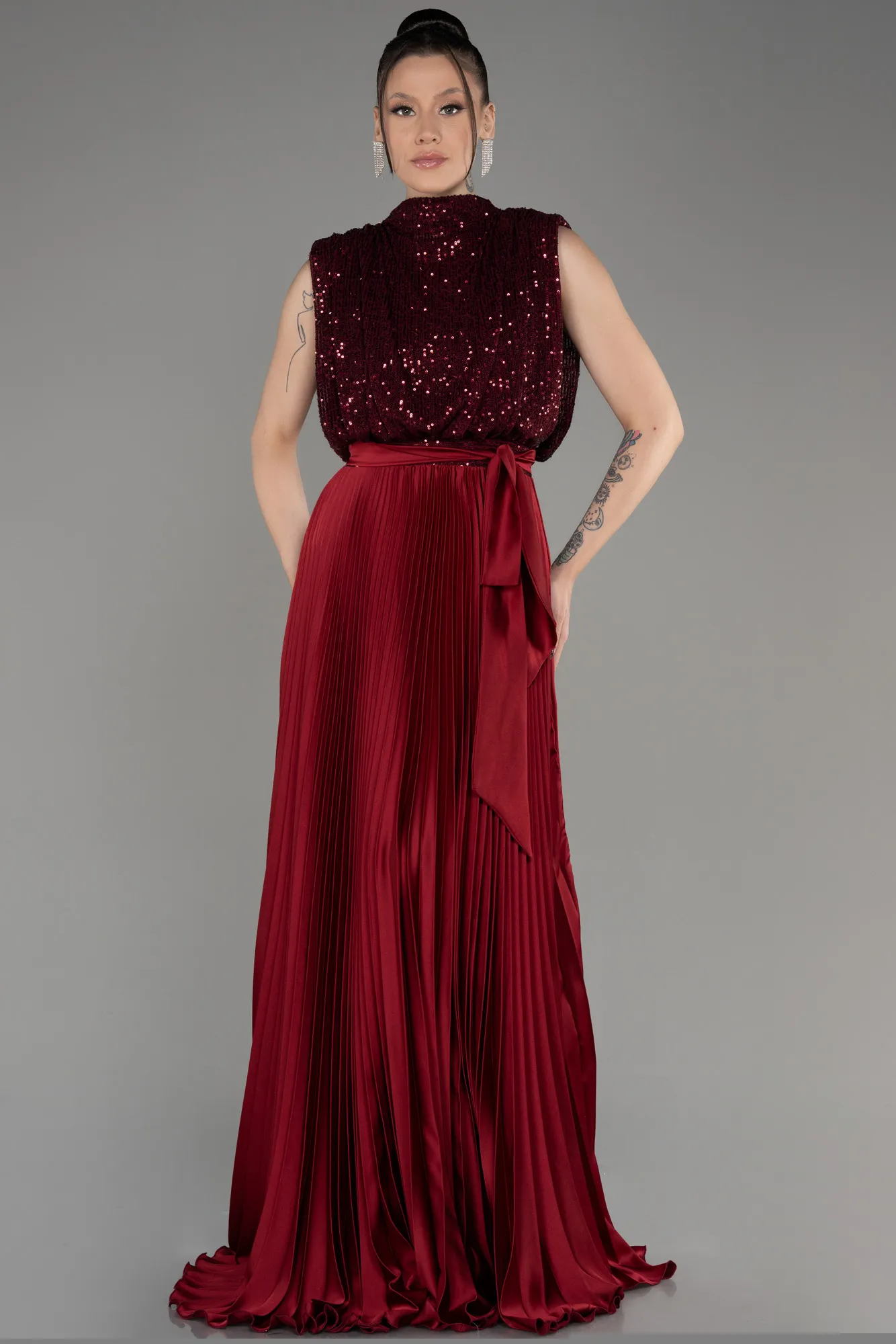 Robe De Soirée Longue Noir ABU3326