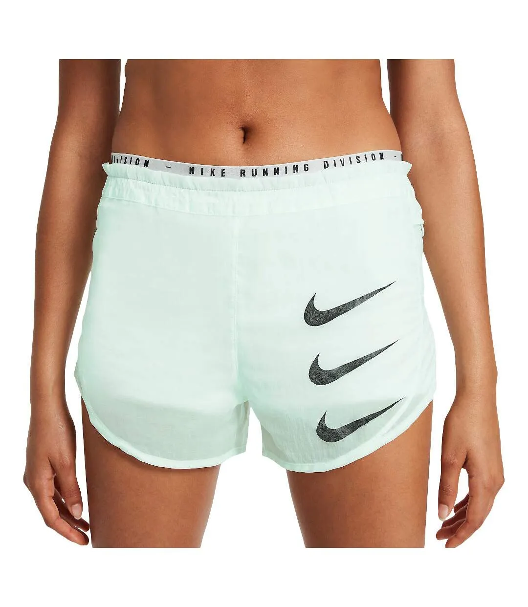 Short de Running Vert Imprimé Femme Nike Luxe