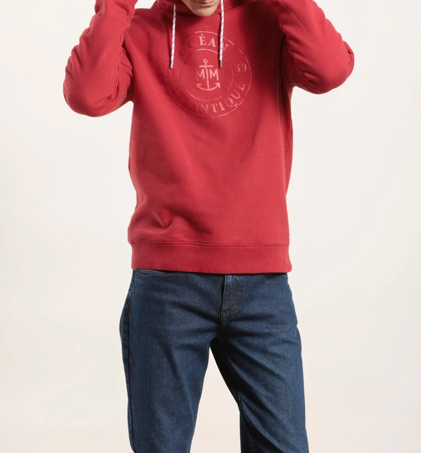 Sweat à capuche en coton bio