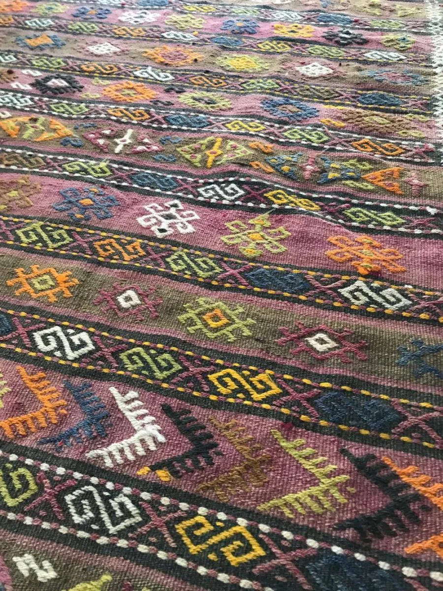 Tapis/Kilim en laine  Balikesir (Turquie)