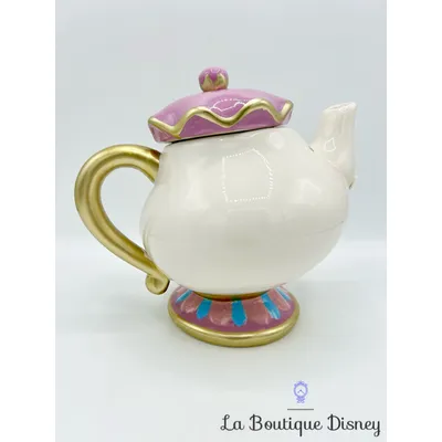 Théière Madame Samovar La belle et la bête Disney Primark thé blanc violet