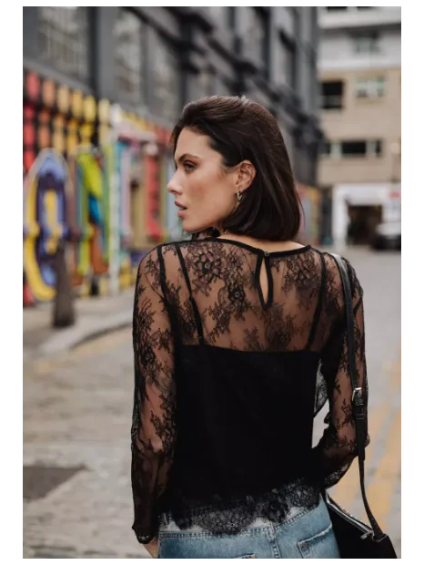 Top dentelle Tomine Lace Freeman T Porter