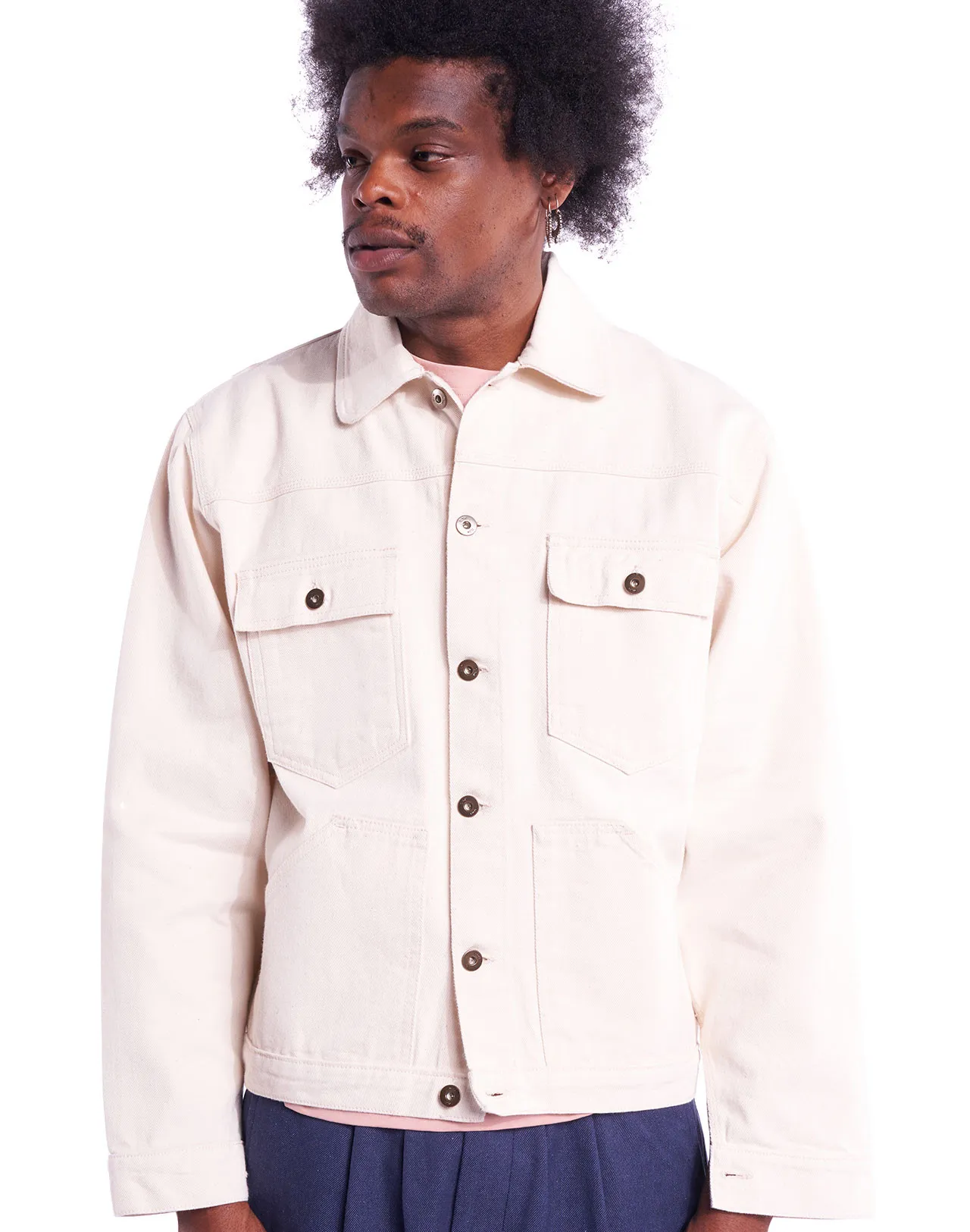 Veste Hekinan écrue Taille XXL Couleurs Écru
